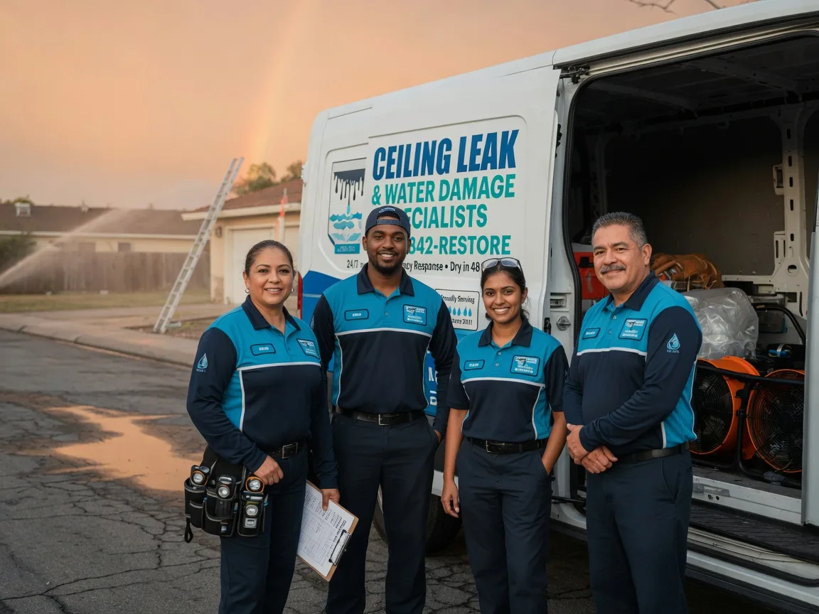 Ceiling Leak Cleanup company in White Lake, WI