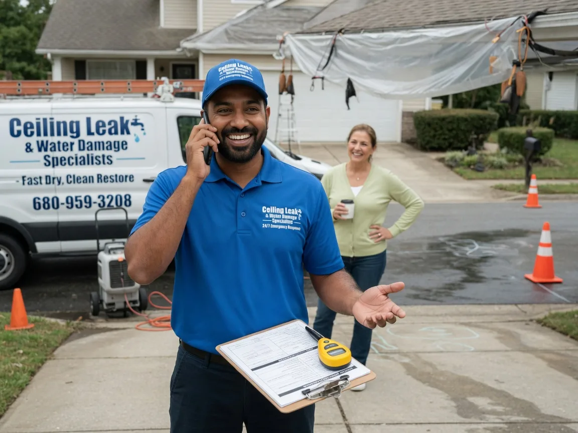 Ceiling Leak Cleanup White Lake, WI FAQs